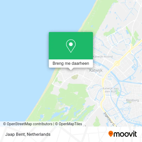 Jaap Bent kaart