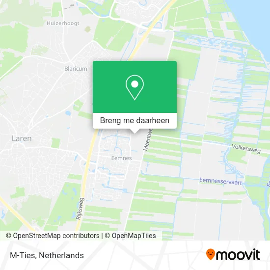 M-Ties kaart