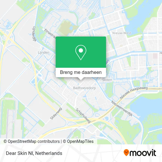 Dear Skin Nl kaart