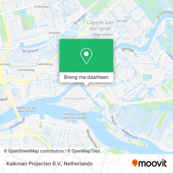 Kalkman Projecten B.V. kaart