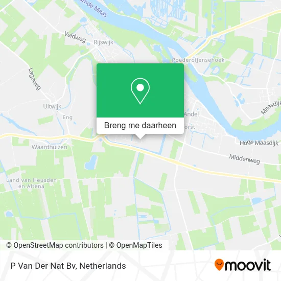 P Van Der Nat Bv kaart
