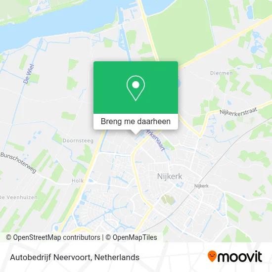 Autobedrijf Neervoort kaart