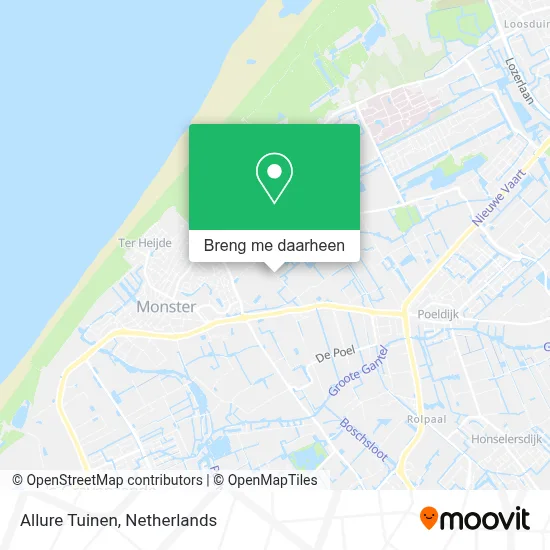 Allure Tuinen kaart