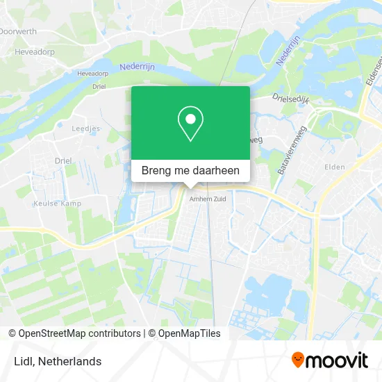 Lidl kaart