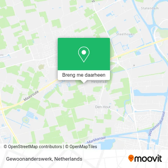 Gewoonanderswerk kaart