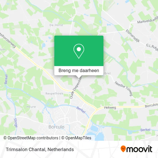 Trimsalon Chantal kaart