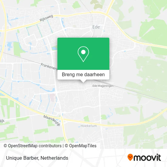Unique Barber kaart