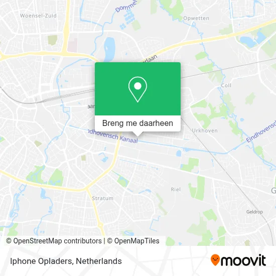 Iphone Opladers kaart