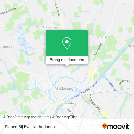Slapen Bij Eva kaart