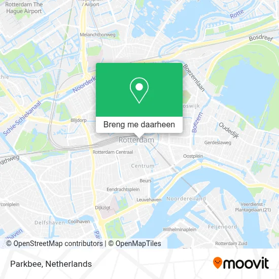 Parkbee kaart