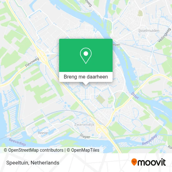 Speeltuin kaart
