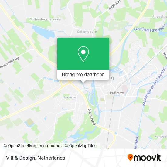 Vilt & Design kaart
