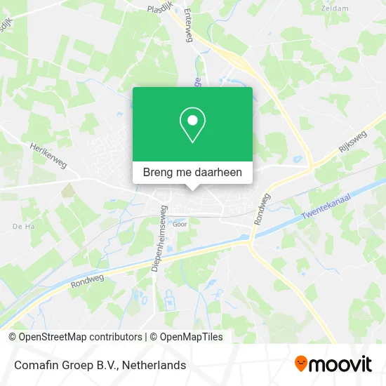Comafin Groep B.V. kaart