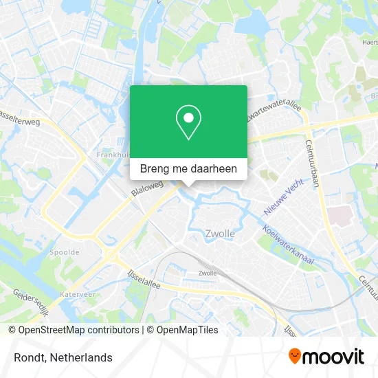 Rondt kaart