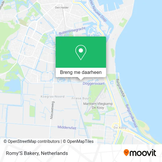 Romy’S Bakery kaart