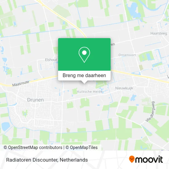 Radiatoren Discounter kaart