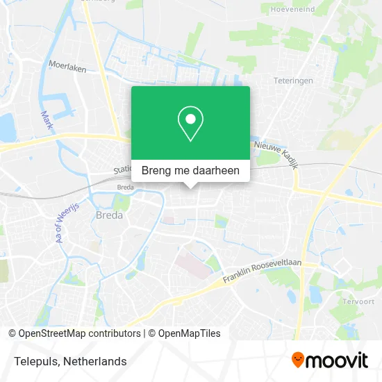 Telepuls kaart