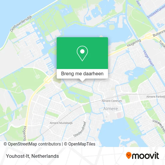 Youhost-It kaart