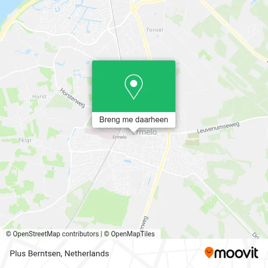 Plus Berntsen kaart