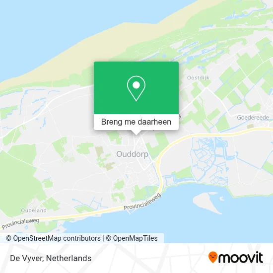 De Vyver kaart