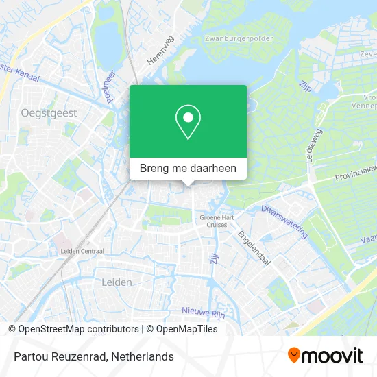 Partou Reuzenrad kaart