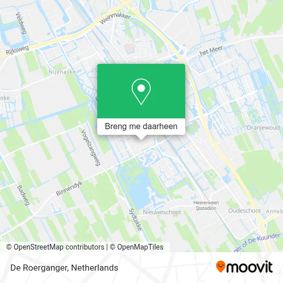 De Roerganger kaart