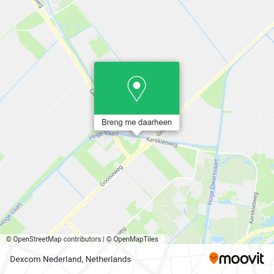 Dexcom Nederland kaart