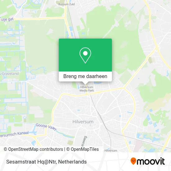 Sesamstraat Hq@Ntr kaart
