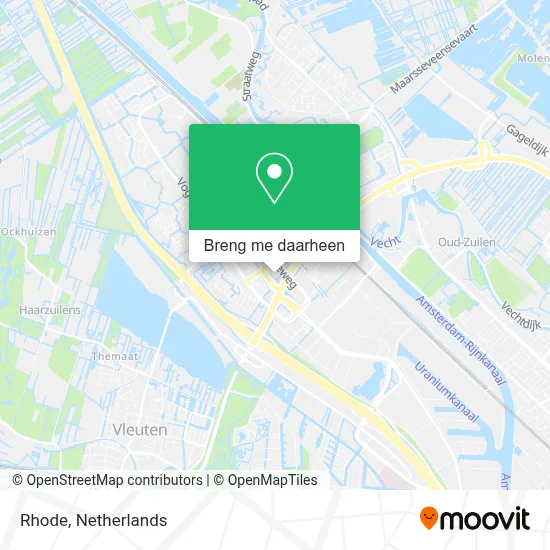 Rhode kaart