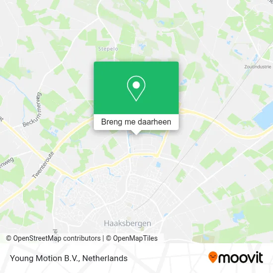 Young Motion B.V. kaart