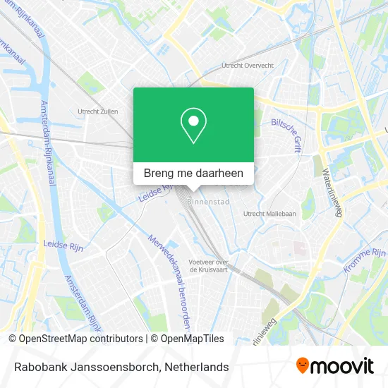 Rabobank Janssoensborch kaart