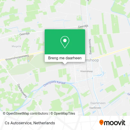 Cs Autoservice kaart