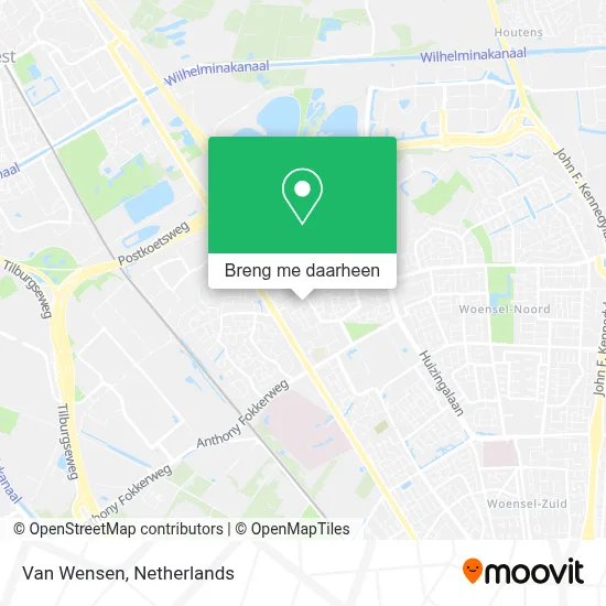 Van Wensen kaart