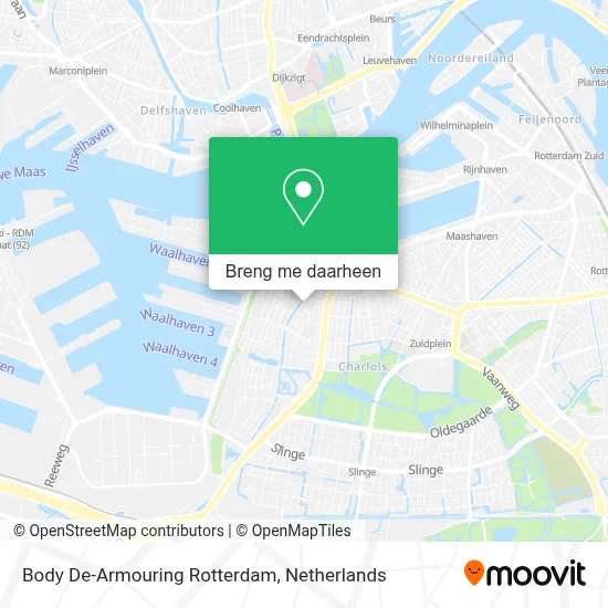 Body De-Armouring Rotterdam kaart