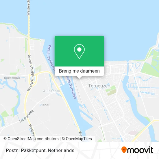 Postnl Pakketpunt kaart