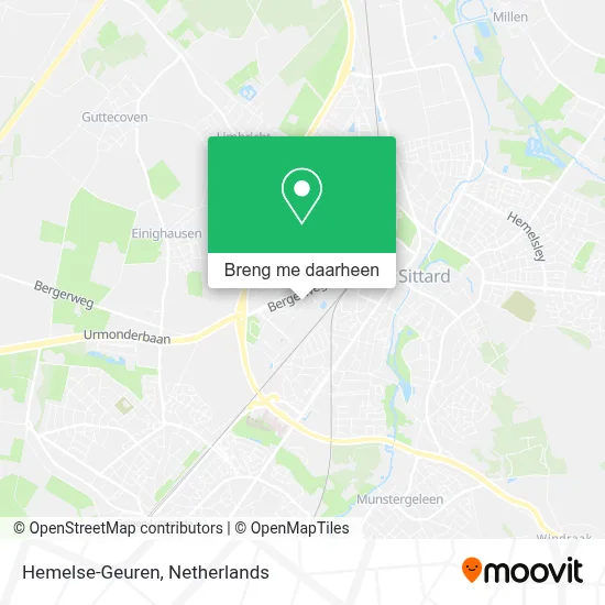 Hemelse-Geuren kaart