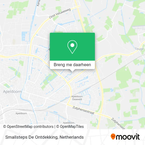Smallsteps De Ontdekking kaart
