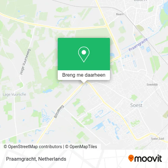 Praamgracht kaart