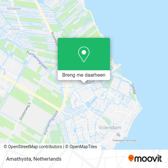 Amathysta kaart