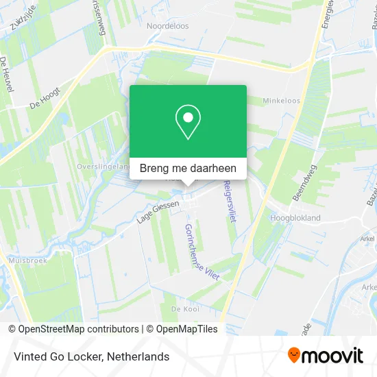 Vinted Go Locker kaart