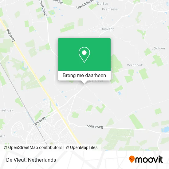 De Vleut kaart