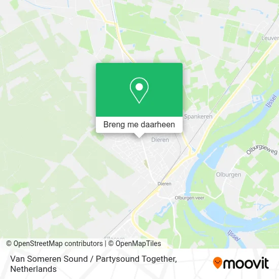 Van Someren Sound / Partysound Together kaart