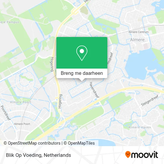 Blik Op Voeding kaart