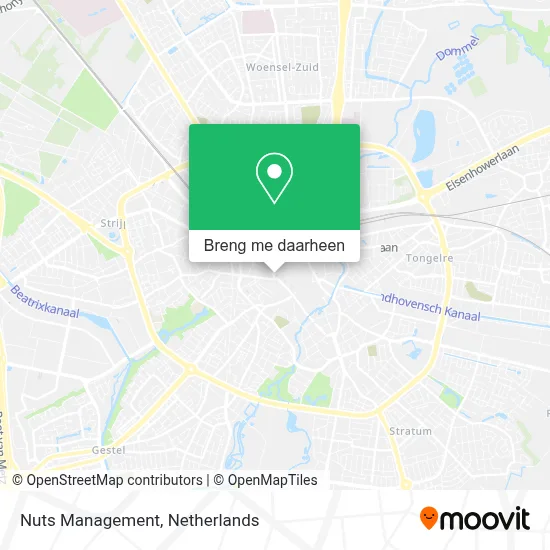 Nuts Management kaart
