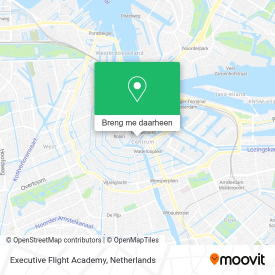 Executive Flight Academy kaart