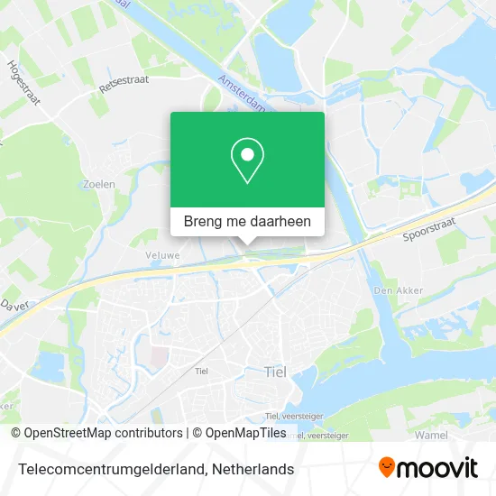 Telecomcentrumgelderland kaart