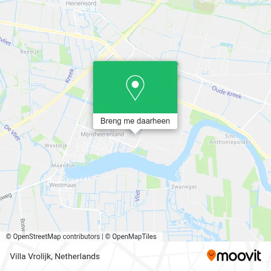 Villa Vrolijk kaart