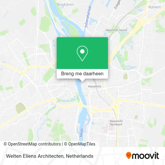 Welten Eliens Architecten kaart