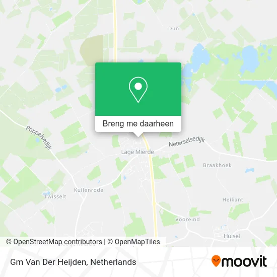 Gm Van Der Heijden kaart
