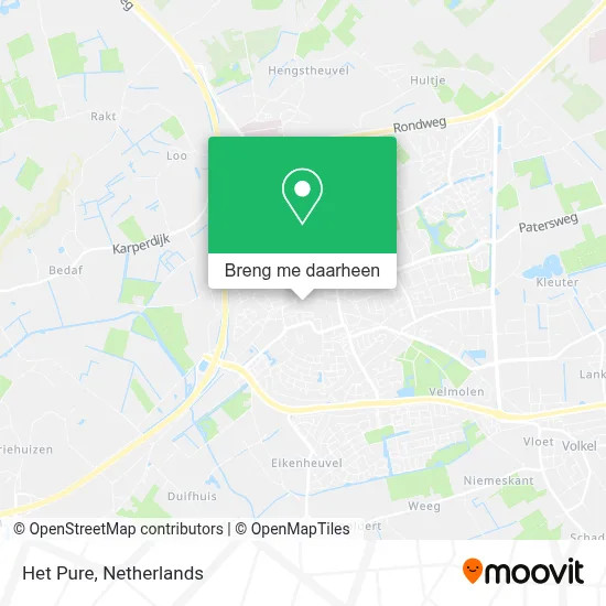Het Pure kaart
